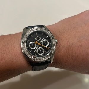 Harley Davidson Black women’s watch